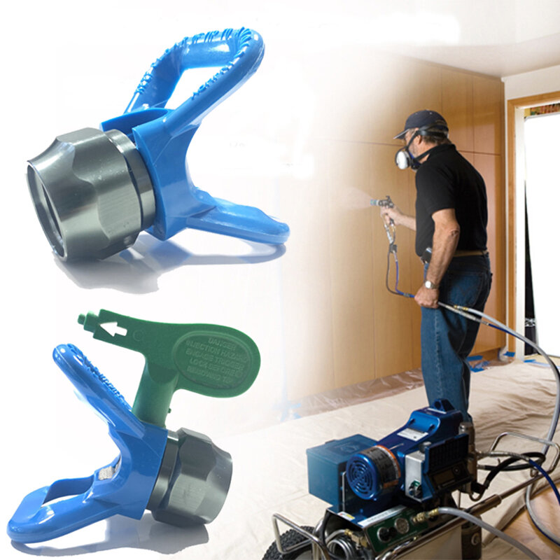 Airless Paint Sprayer Tip Guard Nozzle Seat W7/8 Holder Spraying Machine Nozzle Sprayer Gun Accessories
