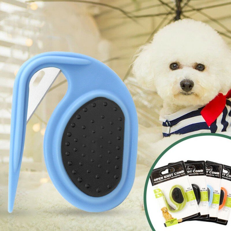 Escova para remoção de pelos de cachorro, escova especial para penteados de gato e cachorro