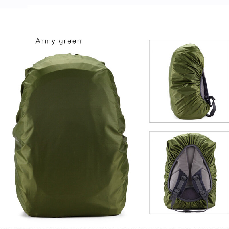 Impermeabile Bagpack Copertina Pieghevole Della Copertura del Sacchetto di Accessori Da Viaggio Escursione di Campeggio Esterna Zaino Shopper Adatto Bagaglio di Polvere di Copertura