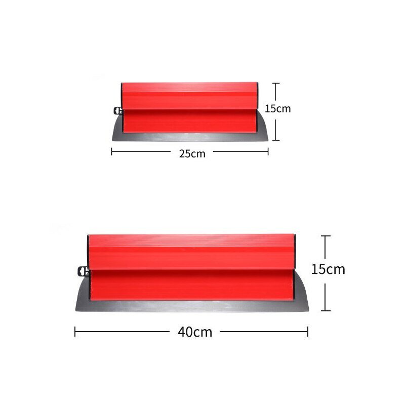 Drywall ไม้พายเรียบมีความยืดหยุ่น25ซม. 40ซม. เครื่องมือปรับระดับสำหรับผนังเครื่องมือและใบมีดสกิมมิ่งสำหรับทาสี