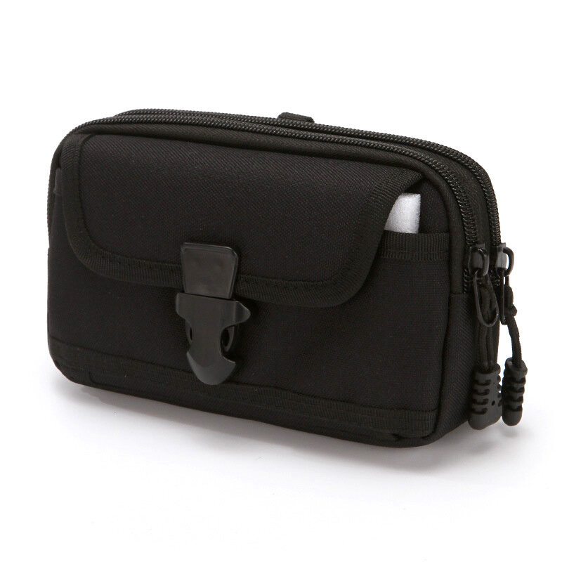 Тактическая поясная сумка 6,5 дюйма с системой «Молле», поясная сумка, военная карманная уличная сумка, сумки для охоты, путешествий, кемпинга