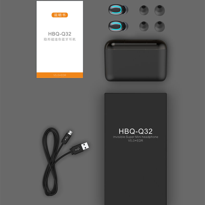 Bluetooth 5,0 наушники TWS беспроводные наушники Blutooth наушники Handsfree спортивные наушники игровая гарнитура телефон PK HBQ
