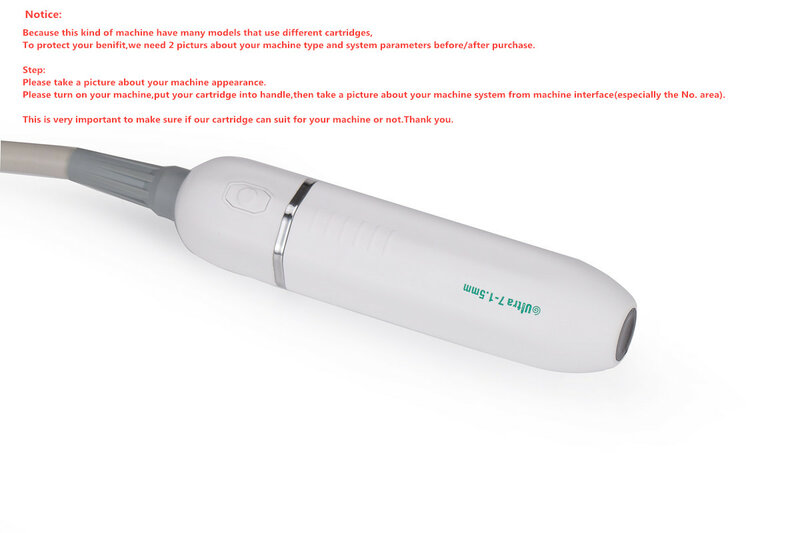 Hifu Cartridge Vervangende Sonde Verbruiksartikelen Voor V-Max Ultrasound Radar Lijn Carving Rimpel Verwijderen Gezicht Lift Body Afslanken