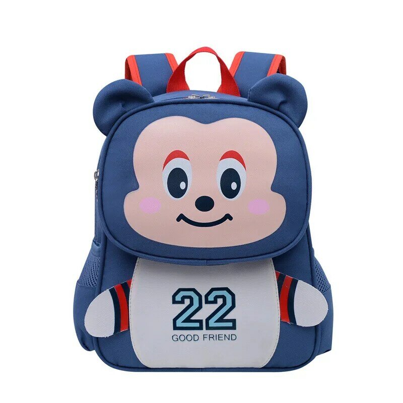 Bonita mochila tridimensional para niños y niñas, bolso escolar de guardería, mochila informal de dibujos animados