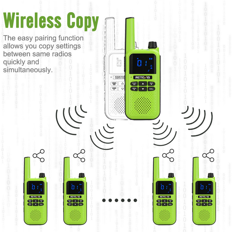 Top RA619 walkie-talkie recargable, receptor de Radio bidireccional PMR para Motorola, Compatible con Bluetooth, walkie-talkies para caza