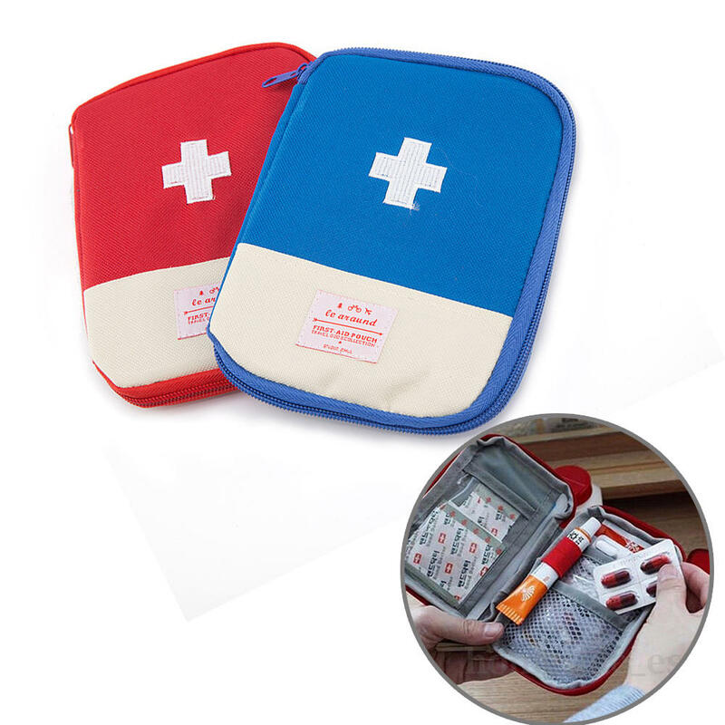 Portable Storage Tasche Erste Hilfe Notfall Medizin Tasche Outdoor Pille Überleben Organizer Notfall Kits Paket Reise Zubehör