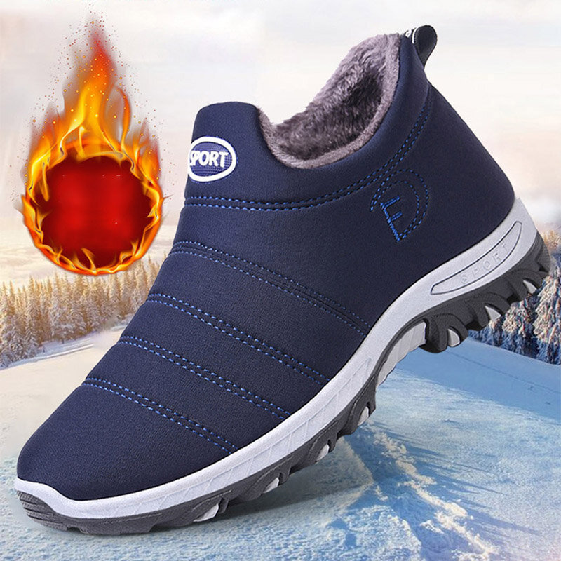 Mannen Casual Schoenen Outdoor Slip-On Sneakers Voor Mannen Winter Laarzen Nieuwe Mannen Rijden Schoenen Schoeisel Zapatos Hombre Mannen 39 S Sneakers