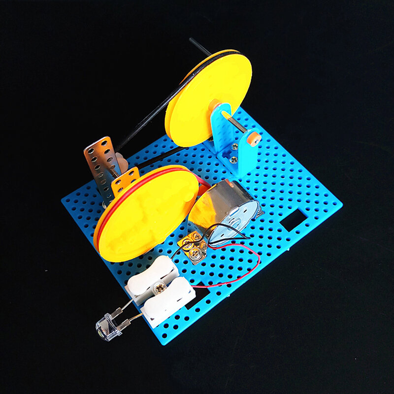 Feichao – kit d'assemblage de générateur à manivelle de Science, appareil monté pour enfants, enseignement d'expérimentation de physique