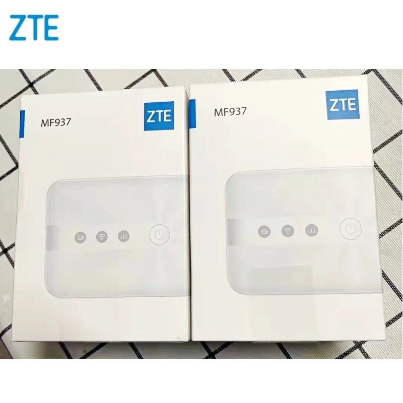 Новый Wi-Fi роутер ZTE MF937 4G работает с полосой 4g B1/B3/B5/B7/B8/B20/B28/B38 /B40/b41