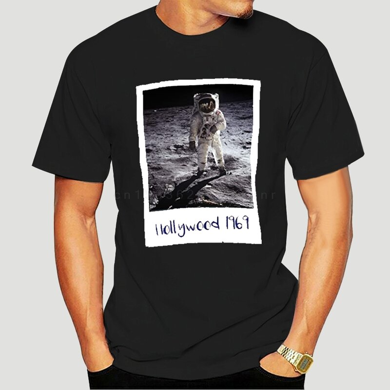 Camiseta de aterrizaje de luna falsa, camisa plana de tierra, oreja plana