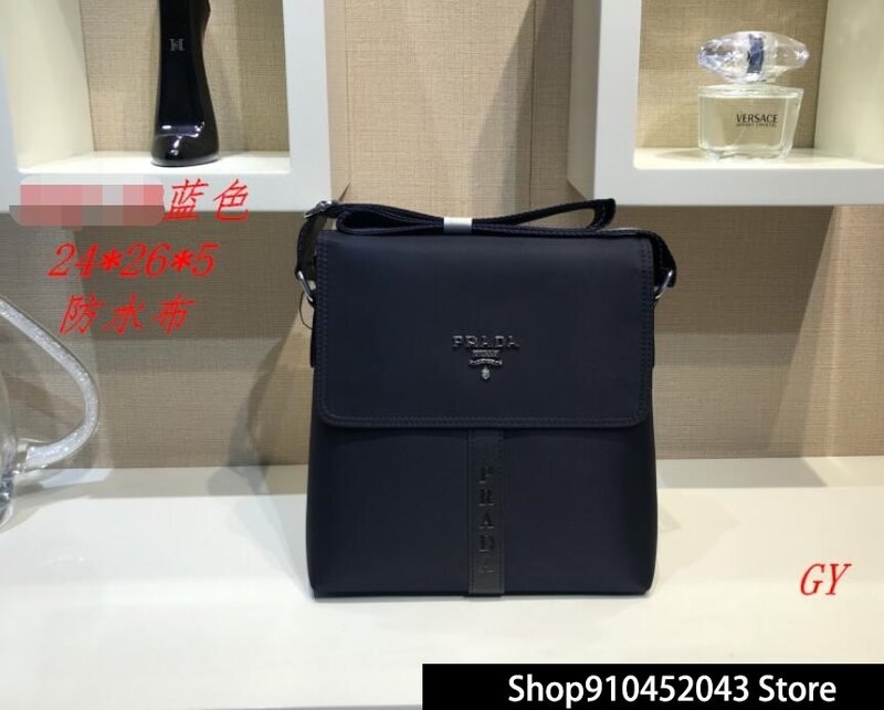 Męski luksusowy projektant marki Prada torebka torby na ramię wysokiej jakości dla mężczyzn torba Bolsa Feminina torebki PR24-50