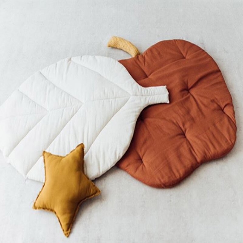 Tappeto da gioco per bambini neonato a forma di mela tappetino tappeto tappeto strisciante coperta Nursery decorazioni per la camera dei bambini