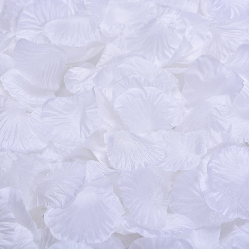 5*100 sztuk tkaniny płatki róży ślub sala weselna układ symulacja płatki materiały ślubne akcesoria ślubne płatki róży