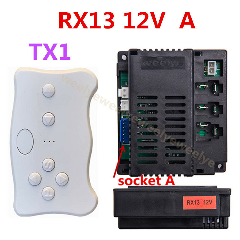 Weelye RX13 12v子供の電気自動車2.4グラムリモコン受信、wellyeおもちゃに受信機と順調なスタート機能
