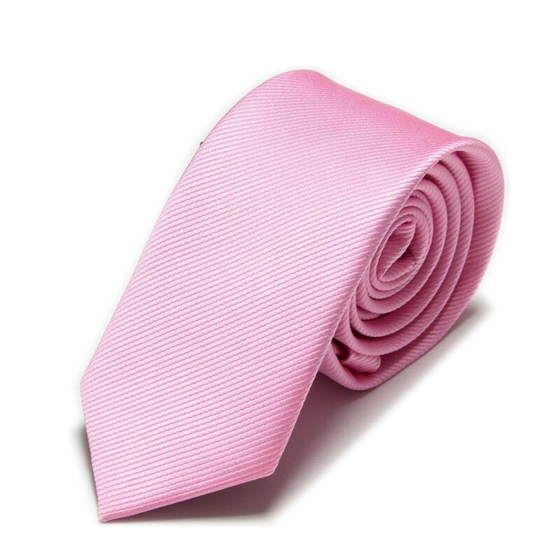 2019 Fashion Slim Dasi Pink Leher Kurus Dasi untuk Pria 6 Cm Lebar Dasi