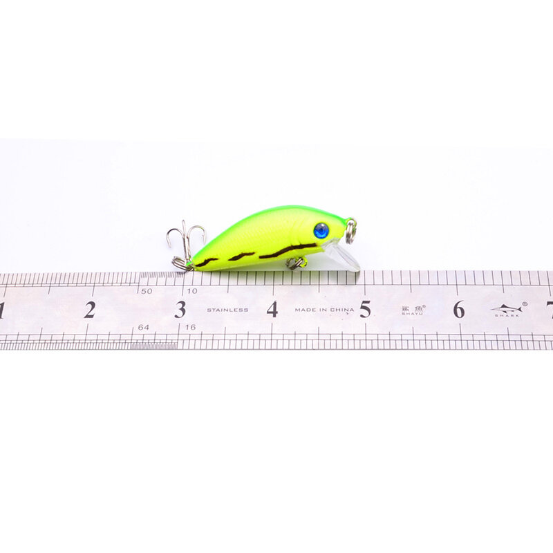 Fishing Lure Spinning 50mm 3.6g 3d Eyes Crankbait Wobbler Artificial Lures For Plastic Hard Bait Fishing Tackle Lure Set