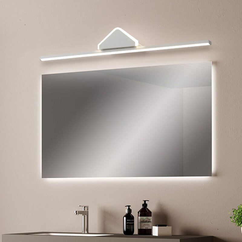 New 40CM 9W LED Wall Lamp Bathroom Mirror Light Modern Aluminum Bedside Mirror Front Light Black&White LED Wall Light AC85-265V