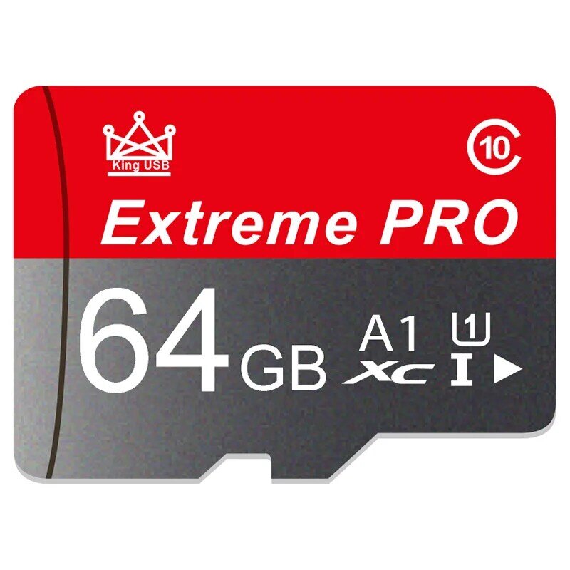 Оригинальная карта памяти 64 ГБ 32 ГБ 16 ГБ Экстремальная мини SD-карта A1 U1 класс 10 Флэш-карта TF-карта 128 ГБ 256 ГБ для телефона