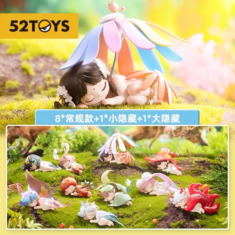 Ata-Sleep Elf Blind Box, Action Figure, Sorpresa Surprise Box, Kawaii Collection Model, Birthday Gift, Forest Toys