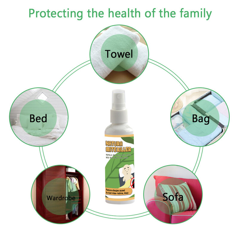 Spot Staub Milbe Tötung Spray für Betten Innen Sauber Mite Exterminating Wanze Mörder Beste Preis