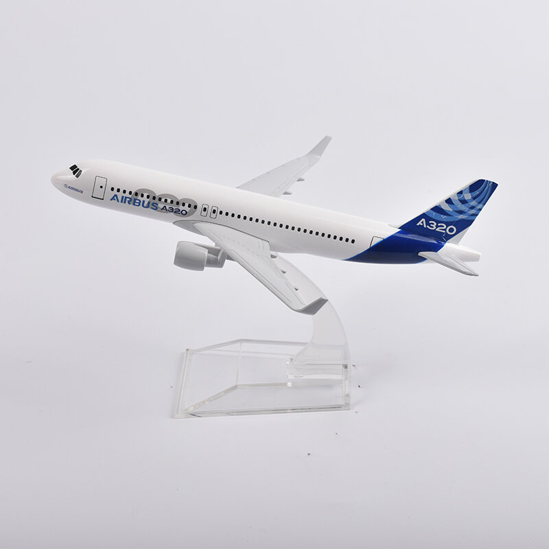JASON TUTU-오리지널 에어버스 A320 비행기 모델 16cm, 비행기 모델, 항공기, 다이캐스트 메탈, 1/400 스케일, 공장, 드롭 배송