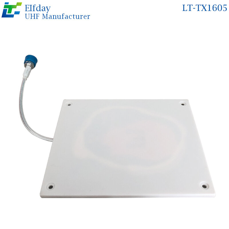 LT-TX1605 RFID 3Dbi Lemari Arsip File Ultra-tipis Manajemen Cerdas Pembaca UHF Lembar Antena Eksternal