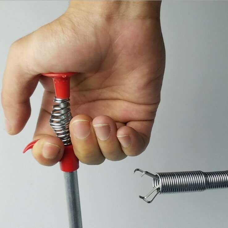 160cm-300cm elastyczne narzędzia ręczne 4 pazury kanalizacja narzędzie do podnoszenia małych elementów długi zasięg sprężyny chwytak narzędzia do domu