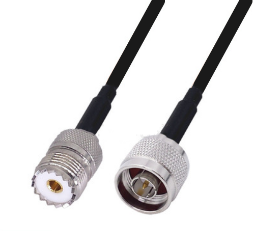 Kabel LMR195 N męskie do żeńskiego UHF łącze typu jack koncentryczny kabel Jumper przedłużający niska strata RF