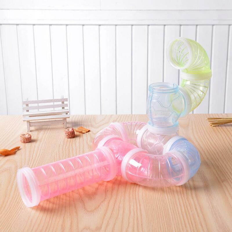 Hamster Mouse Cage Substituição Tube Line Training Game Pack Curvas Conectores Straights Acessórios Small Hamster Animal Cage