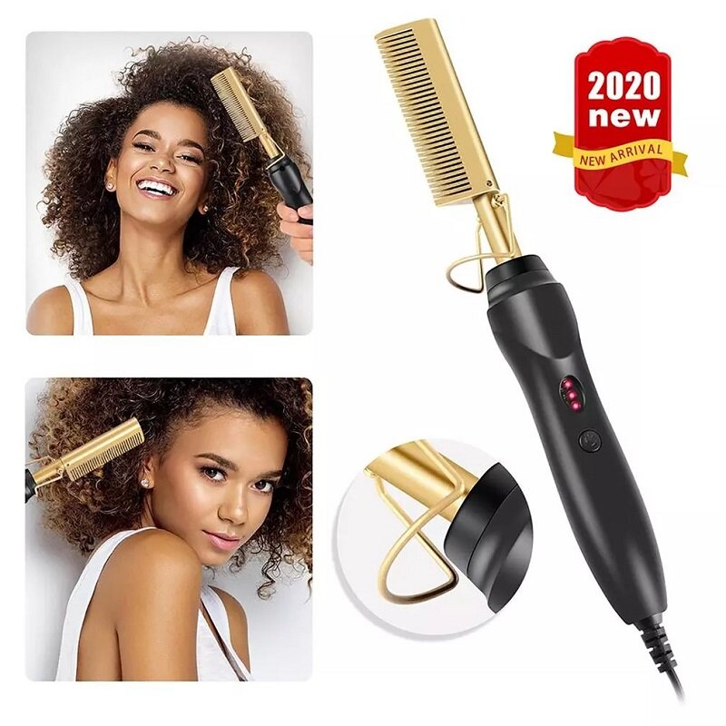 2021 Hot sale Hair Straight Styler Corrugation Curling Iron Hair Curler Comb