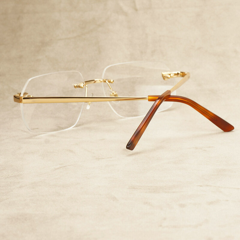 Moda Panther przezroczyste oprawy do okularów dla mężczyzn luksusowe okulary dla kobiet Vintage Gafas dla pań okulary komputerowe dla Carter