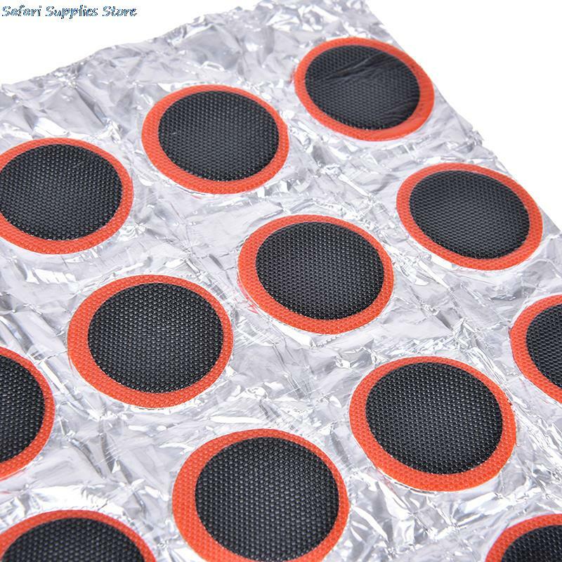 Bike Repair Kits 24Pcs/Set Cycling Puncture Patch Bicycle Motor Bike Tire Tyre Tube Rubber Puncture Patches