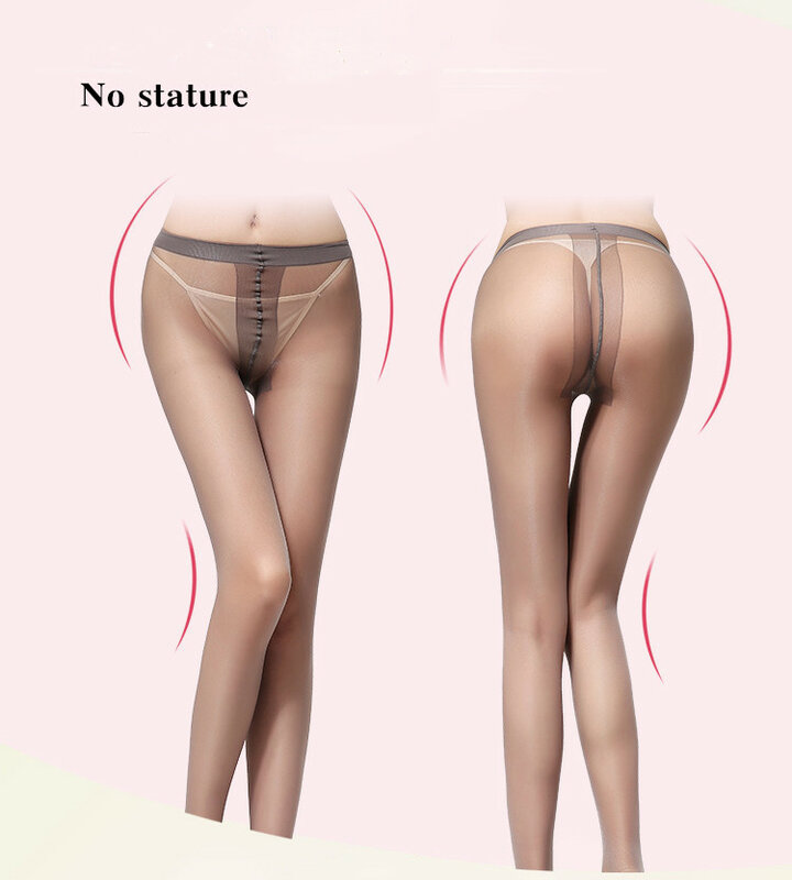 Spring and summer simple 15d core covered silk anti hook silk women's ultra thin panties and stockings