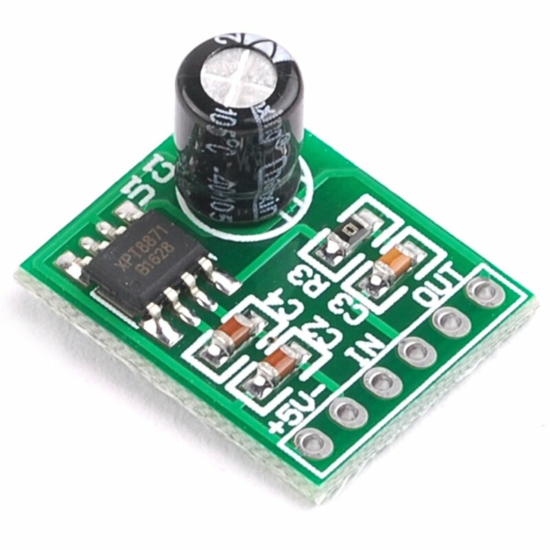 Mini placa amplificadora de potencia Mono, módulo amplificador de potencia 8871, USB 5V