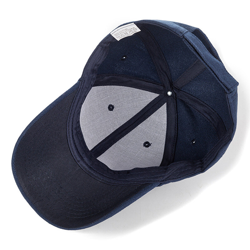 หมวกสำหรับทุกเพศ, หมวกเบสบอลลำลองแบบเรียบปรับได้หมวกสแนปแบคสำหรับผู้หญิงผู้ชายฮิปฮอปหมวกสตรีทพ่อ