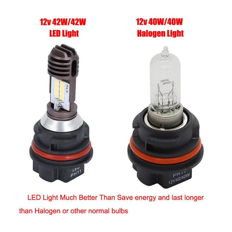 Atv Super Witte Hoge/Dimlicht Led Koplamp Halogeen Lamp Voor Suzuki Quadsport Z250 Ltz 250 Z400 LT-Z400 Ltr 450 Quadracer 450R