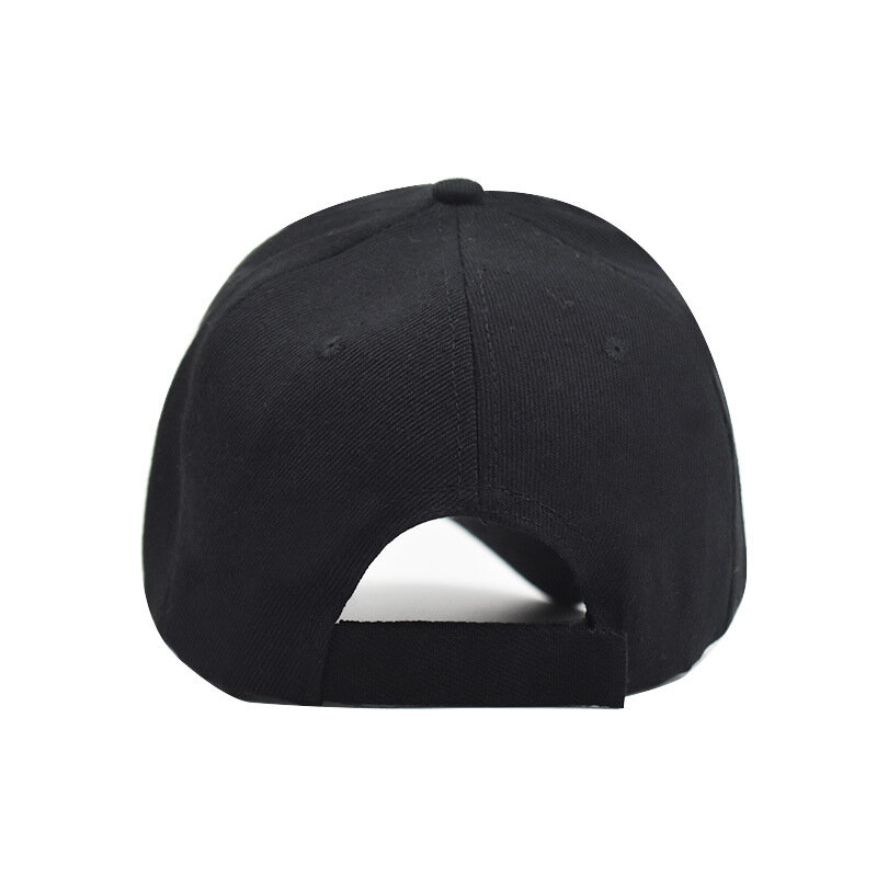 男性と女性のための調節可能な野球帽,カスタムロゴ付きのヒップホップスタイルのユニセックスベースボールキャップ