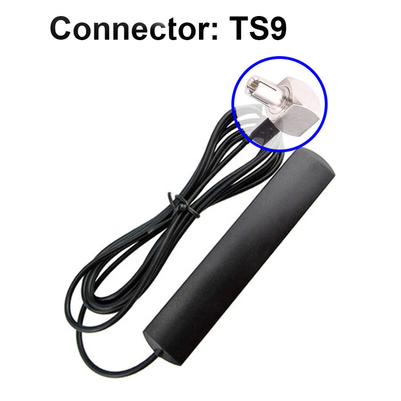 Антенна-патч 3G 4G LTE 700-2700 МГц 5dbi TS9 CRC9 SMA разъем, Удлинительный кабель-антенна