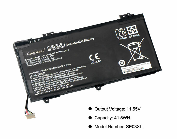 KingSener baterai SE03XL untuk HP Pavilion 14-AL000 Series HSTNN-LB7G HSTNN-UB6Z SE03 TPN-Q171 849568-541 849568-421 41,5 WH