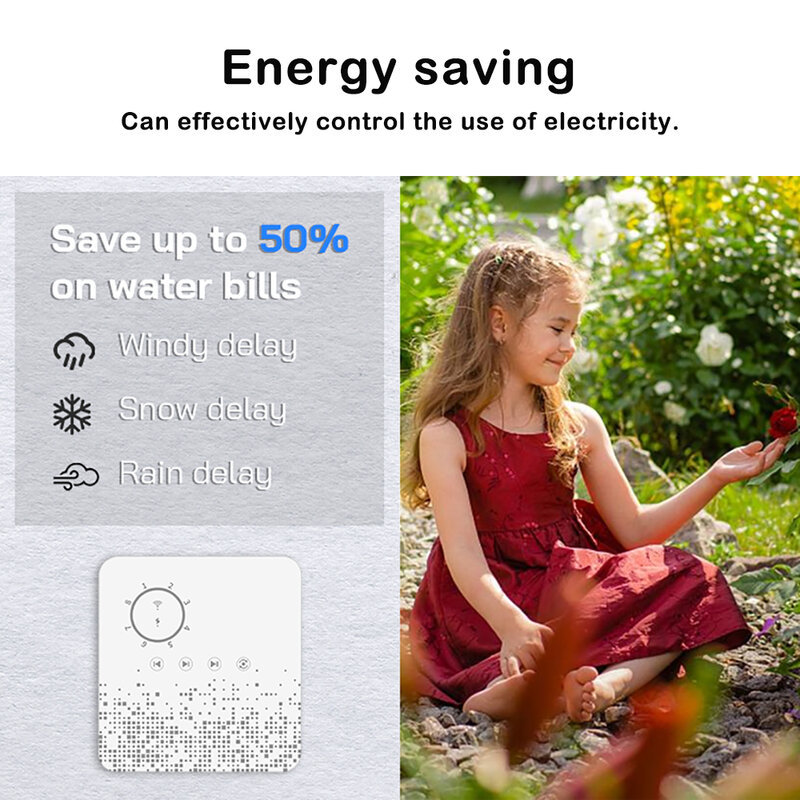 Benexmart Tuya Smart WiFi Controller Sprinkler a 8 Zone Alexa Google Home Smart Life controllo vocale valvola Timer automatica dell'acqua