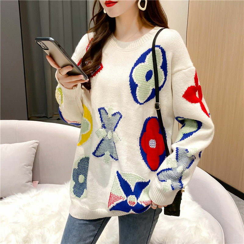 2020 new early autumn French small fragrance knitted top for women's design