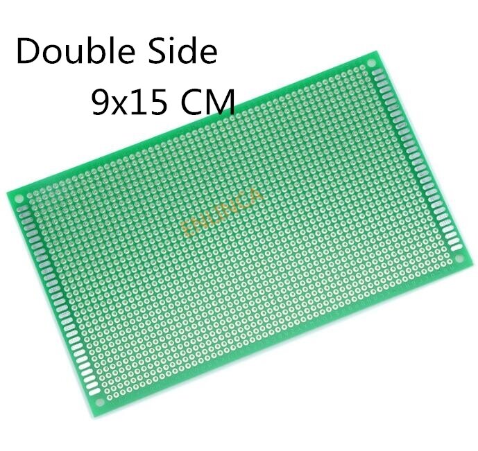 Carte universelle PCB prototype double face 90x150mm, circuit imprimé pour plaque de développement expérimental, 9x15cm, 2 pièces/lot