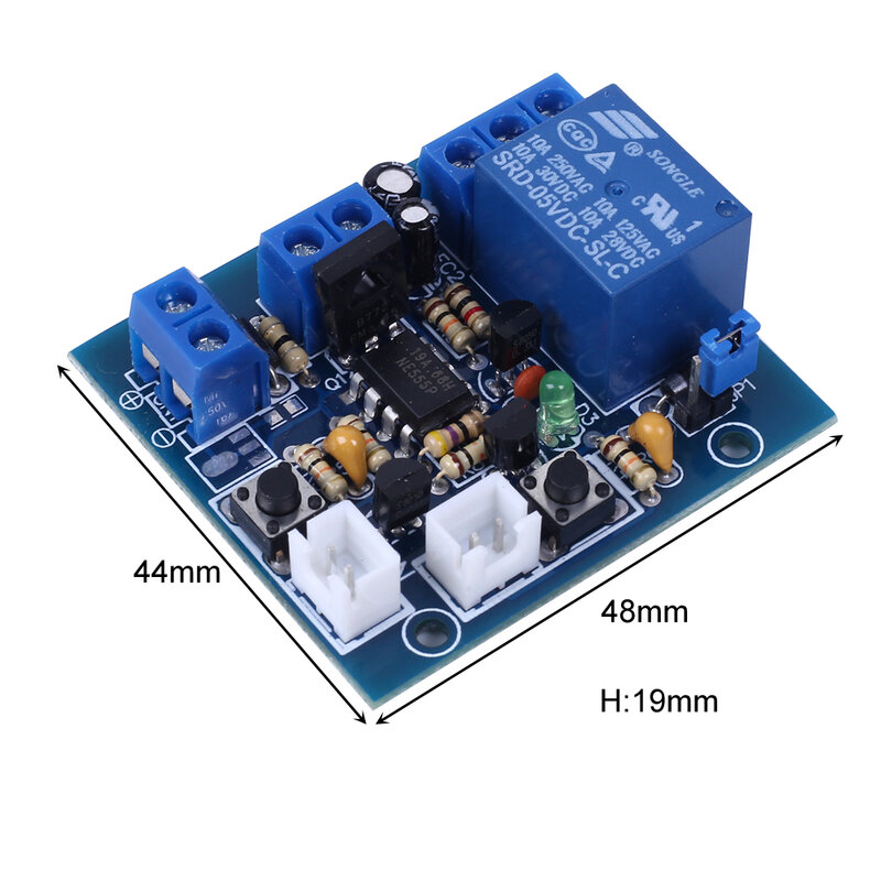 Dc 5v bistable interruptor de relé controlador módulo saída dupla botão duplo ligar/desligar interruptor eletrônico controle de gatilho externo