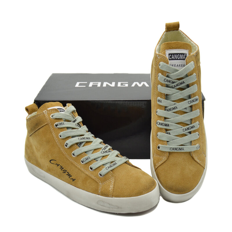 Custom Name Logo Designer Frauen Männer Sneakers Echtes Leder Casual Schuhe CMM021