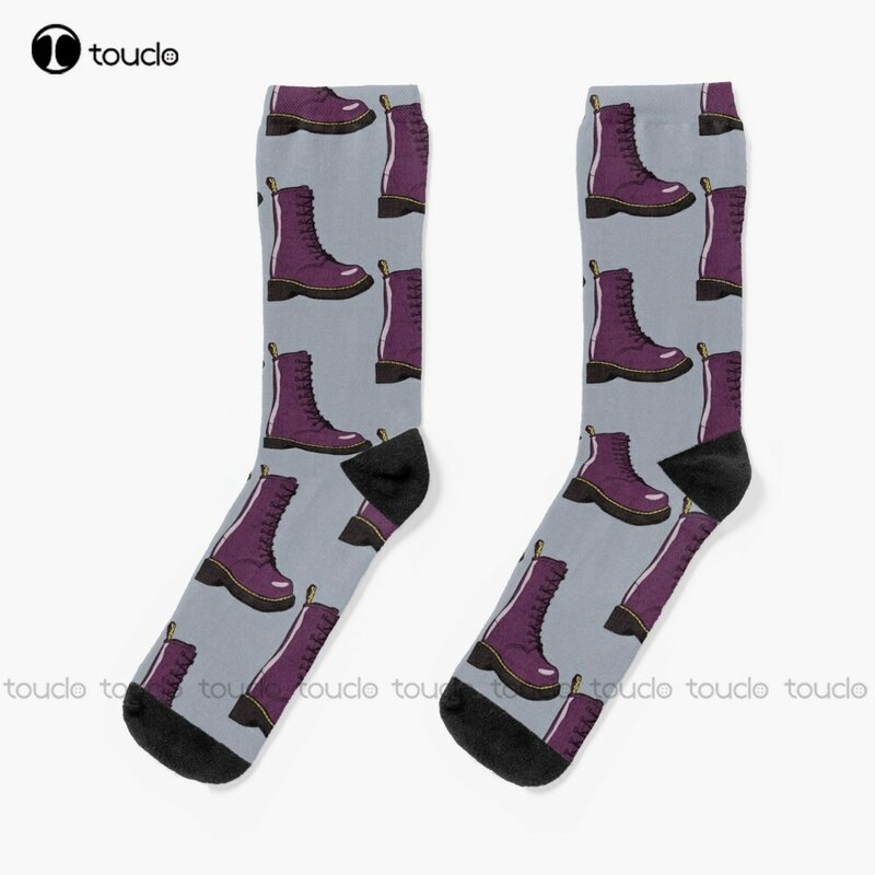Doc Marten Socks Sock Personalized Custom Unisex Adult Teen Youth Socks 360° Digital Print Christmas Gift Hd High Quality  Gift