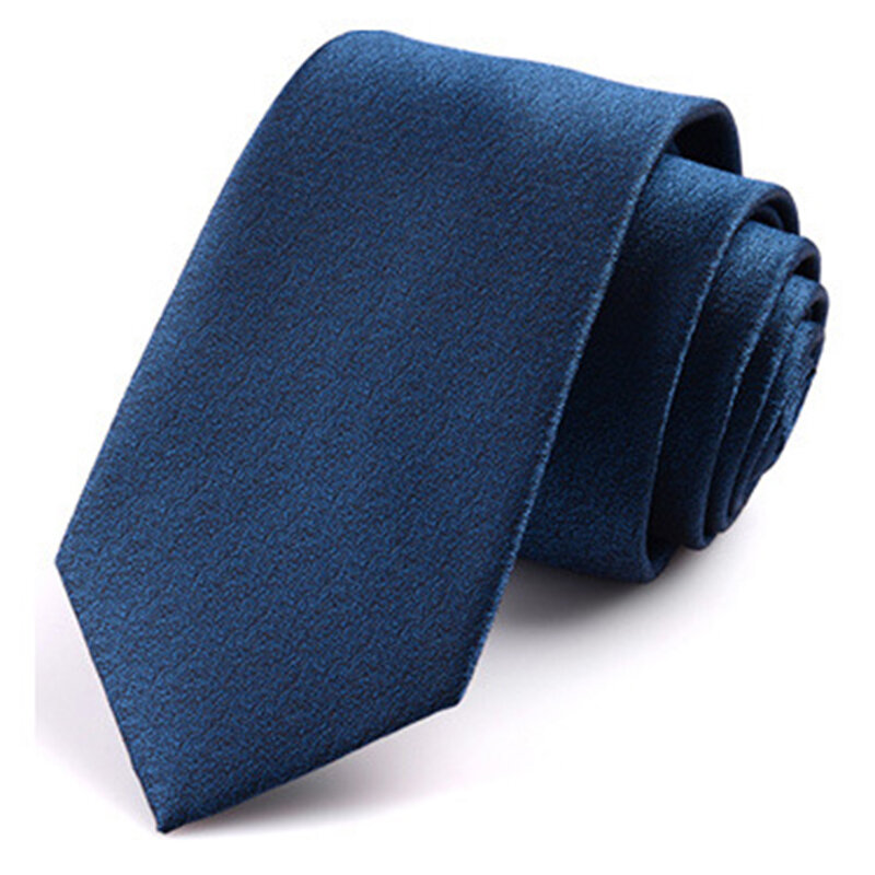GUSLESON New Design 6cm Slim Tie For Mens Solid Stripe Printing Necktie Man Formal Business Wedding Dress Accessory Gift Ties