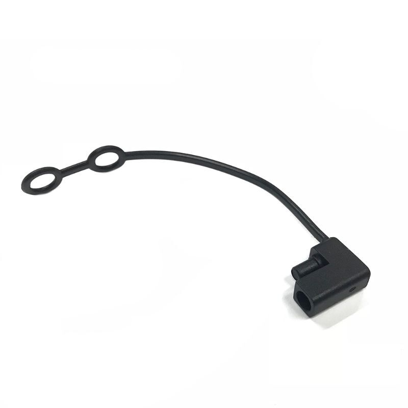 1 шт. Удлинительный кабель SAE, водонепроницаемая крышка SAE для автомобильного разъема солнечной энергии постоянного тока черного цвета
