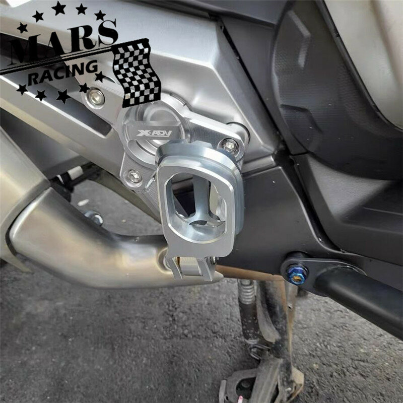 Dla HONDA XADV x-adv 750 XADV750 2018 2019 2020 aluminium motocyklowe tył ze stopu pedał stóp stojak składane podnóżki podnóżki dla pasażera