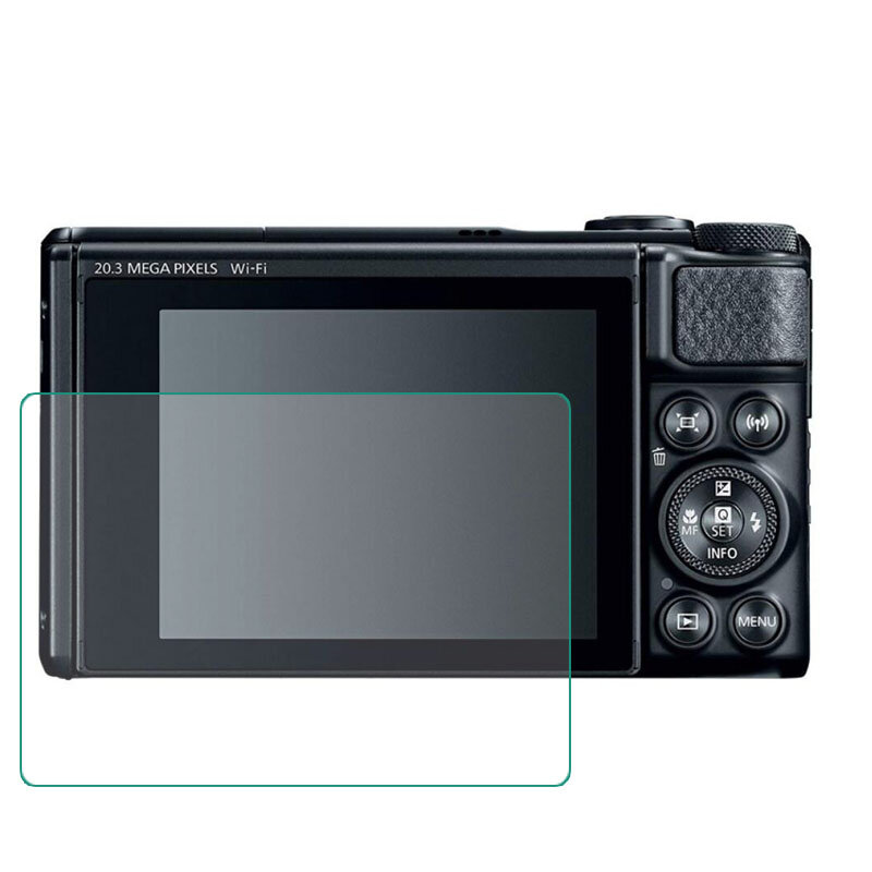 Ochronne szkło hartowane na ekran dla Canon Powershot SX730/SX740 HS sx730hs sx740hs LCD aparatu ochronne na ekran przezroczysta folia