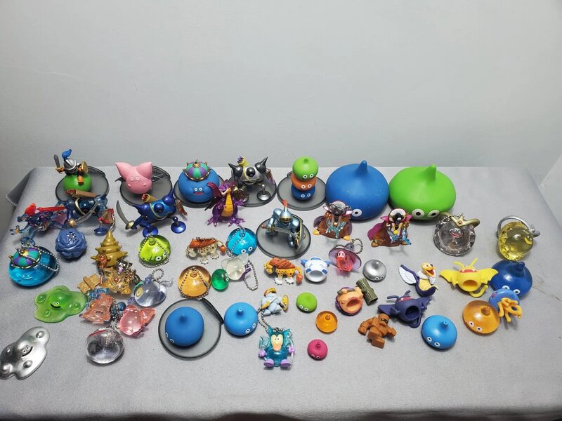 Switch game figures Dragon Quest Boss MSL slime action figure doll Japanese cartoon anime PVC model boys collect toy